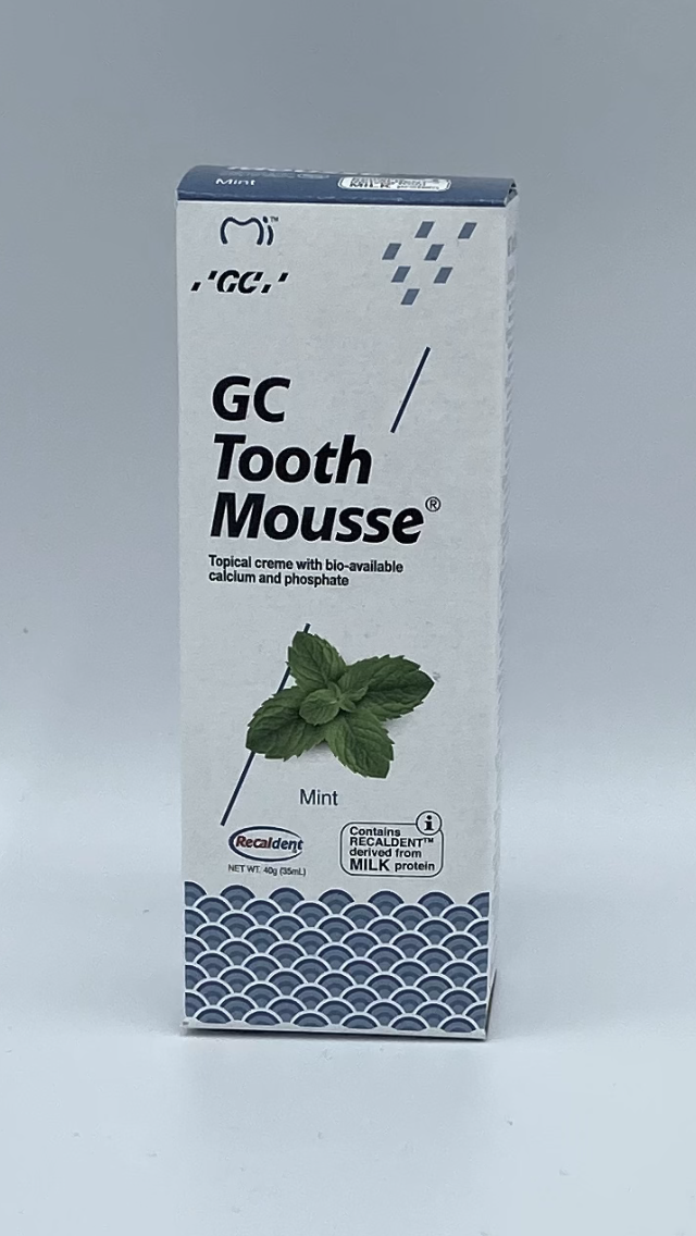 GC Tooth mousse sans fluor menthe 40 g