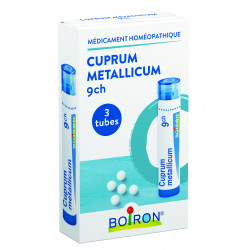 Cuprum métallicum 9CH Homéopack 3 tubes granules