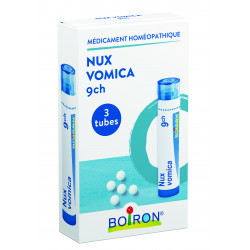 Nux vomica 9CH Homéopack 3 tubes granules