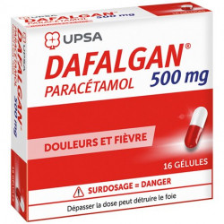 Dafalgan 500 mg 16 Gélules