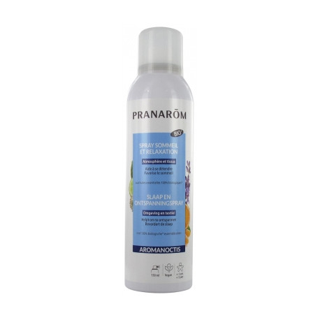 Pranarôm Aromanoctis Spray Sommeil et Relaxation Bio 150 ml