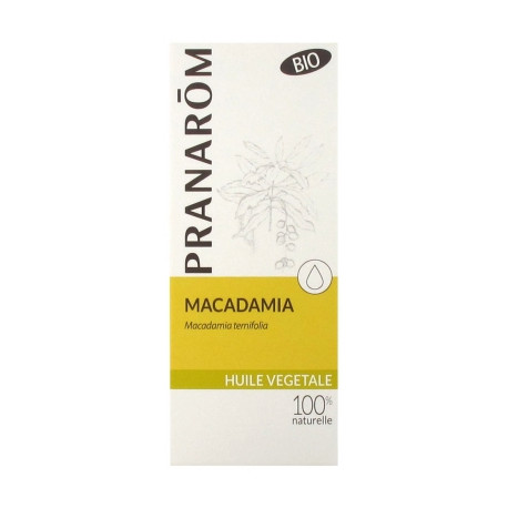 Pranarôm huile végétale de macadamia 50ml