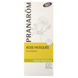 Pranarôm huile végétale rose musquée 50ml