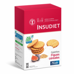 INSUDIET GALETTES FIGUE CEREAL 6X48G