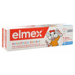 ELMEX ENF DENT 3-6ANS TB 50ML
