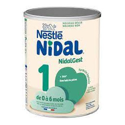 Nidal Nidalgest 1 formule Epaissie lait 1er âge 800 g