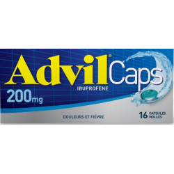 Advilcaps 200mg 16 capsules