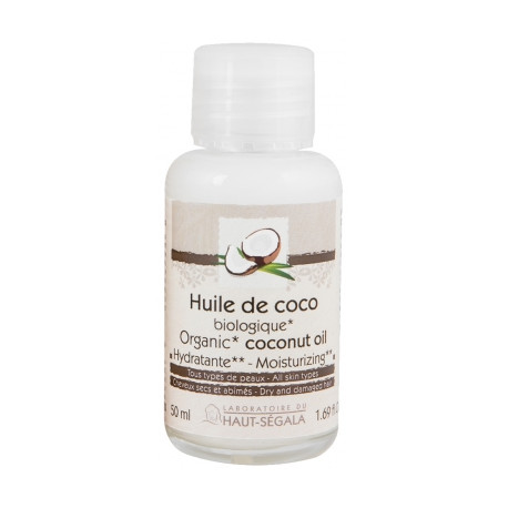 Haut-Ségala Huile de Coco Bio 50 ml