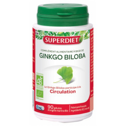 Super Diet Ginkgo biloba bio 90 gélules