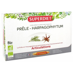 Super Diet Prêle Harpagophytum Bio 20 Ampoules