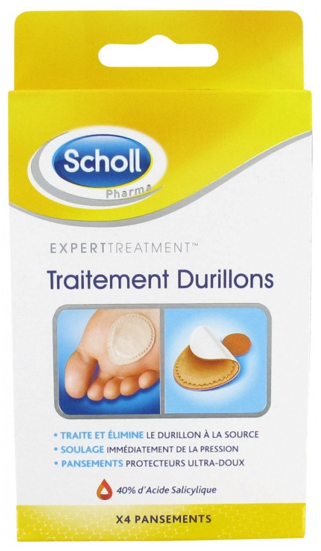 Scholl Traitement Durillons 4 Pansements | Pharmacie Agnes Praden