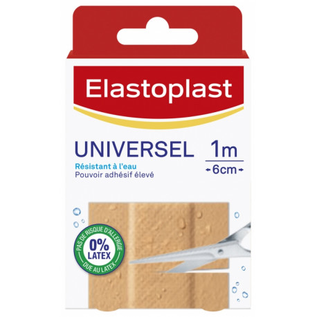 Elastoplast pansements universel tissu bandes 10x6cm