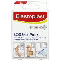 Elastoplast pansement ampoule SOS Mix Pack 6 pansements