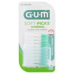 GUM Soft Picks Regular 40 Unités