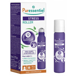 Puressentiel Stress Roller aux 12 Huiles Essentielles 5 ml