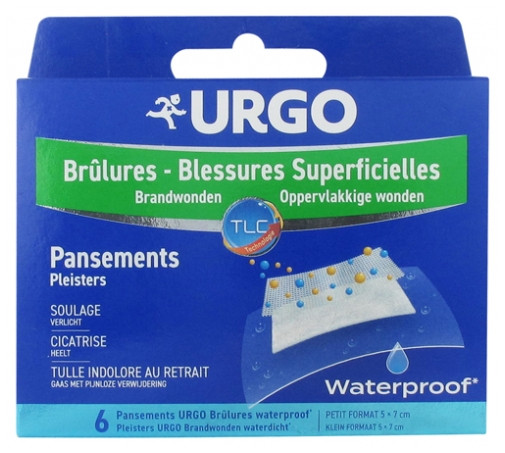 Pansements ampoules main petit format Urgo, 6 pansements hydrocolloïdes