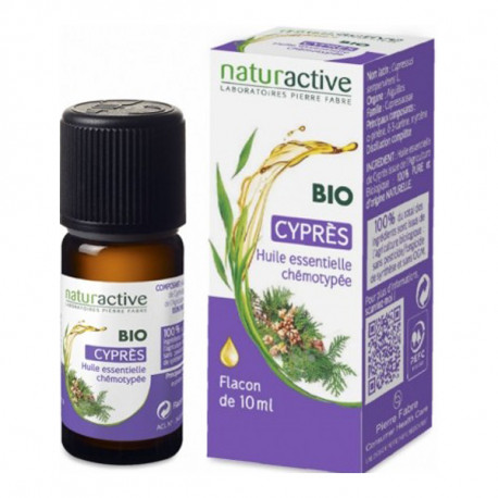 Naturactive cyprès huile essentielle bio 10ml
