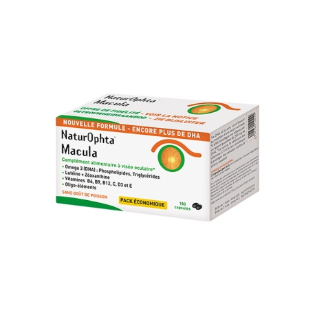 NaturOphta Macula 180 capsules