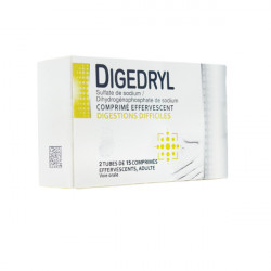 Digedryl digestions difficiles 30 comprimés effervescents