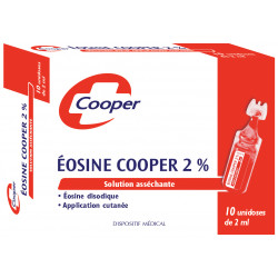 Cooper Eosine 2% 10 unidoses 2 ml