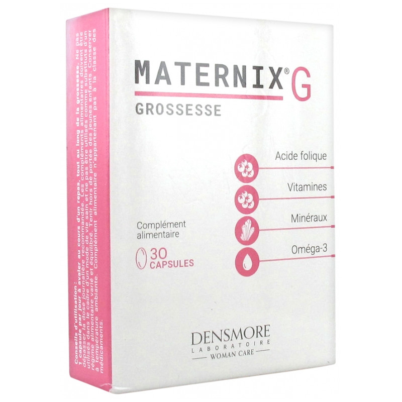 Maternix A allaitement capsules - Fenouil + minéraux + oméga-3