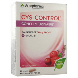 Cys-Control Confort Urinaire 20 Gélules