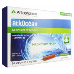 ArkOcéan Magnésium Marin 20 Ampoules
