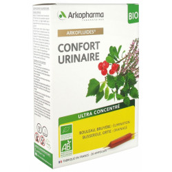 Arkofluides Confort Urinaire Bio 20 Ampoules