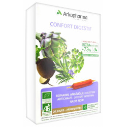 Arkofluide Confort Digestif Bio 20 Ampoules