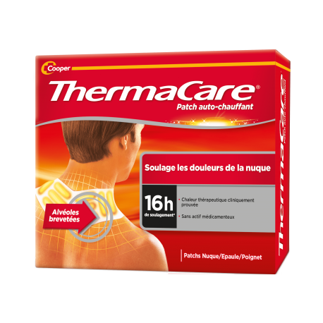 Cooper Thermacare Patch auto-chauffant Nuque x2