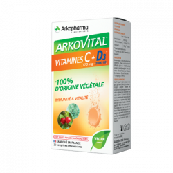 Arkogélules Vitamine D3 Végétale 2000 UI 90 gélules