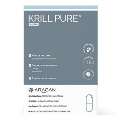 Krill pure aragan 30 capsules