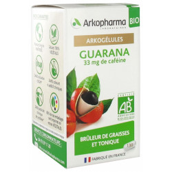 Arkogélules Guarana Bio 130 Gélules