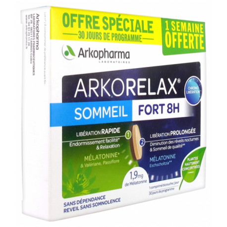 ARKORELAX SOMMEIL FORT 30 CPS