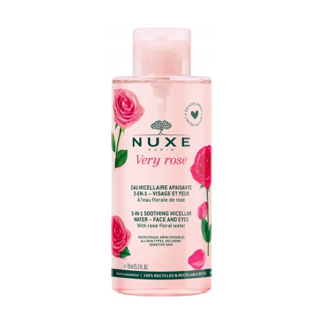 NUXE VERY ROSE EAU MICELL JUMBO 750ML NEW