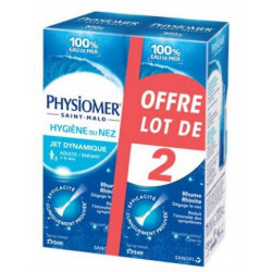 Physiomer Hygiène Nez Jet Dynamique 2 x 135 ml