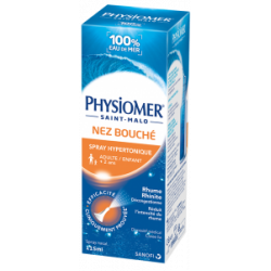 Physiomer Nez bouché Spray Hypertonique 135ml