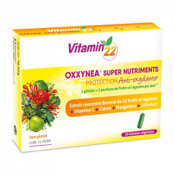 Vitamin'22 Oxxynea Super nutriments 30 gélules