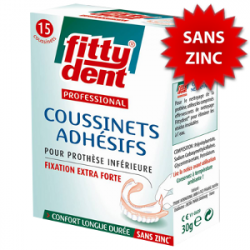 Fittydent Professional Coussinets adhésifs sans zinc