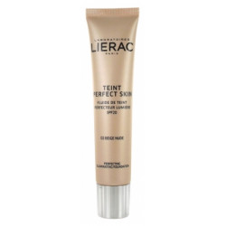 Lierac Teint Perfect Skin Fluide de Teint Perfecteur Lumière SPF20 30 ml 02 Beige Nude
