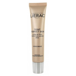 Lierac Teint Perfect Skin Fluide de Teint Perfecteur Lumière SPF20 30 ml - Teinte : 04 Beige Bronzé
