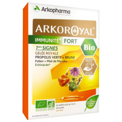 Arko Royal Immunité Fort 1ers Signes Bio 20 Ampoules