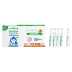 Puressentiel Respiratoire Hygiène Nasale Bébé au Calendula Bio 30 Unidoses de 5 ml