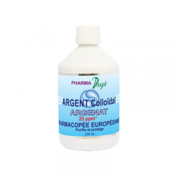 Argent colloïdal 25ppm Argenat - 500 ml