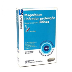 Magnésium 300 mg Biogaran - 30 Comprimés