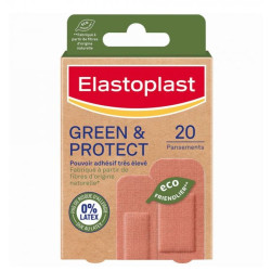 Elastoplast GREEN & PROTECT - Pansements 20 unités