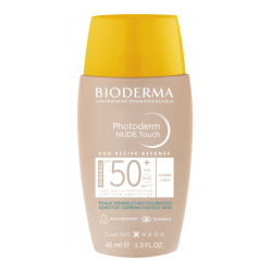 Bioderma photoderm nude touch mineral spf50+ claire 40ml