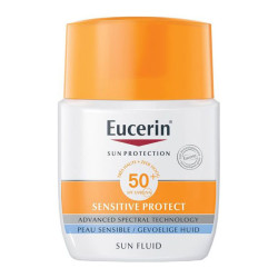 Eucerin sun protection sensitive protect fluid matifiant spf50+ 50ml