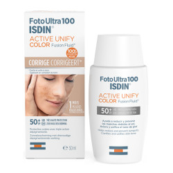 Isdin foto ultra 100 active unify color fusion fluid spf50+ 50ml