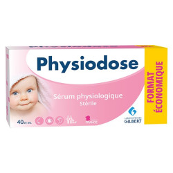 Physiodose sérum physiologique 40 doses 5ml